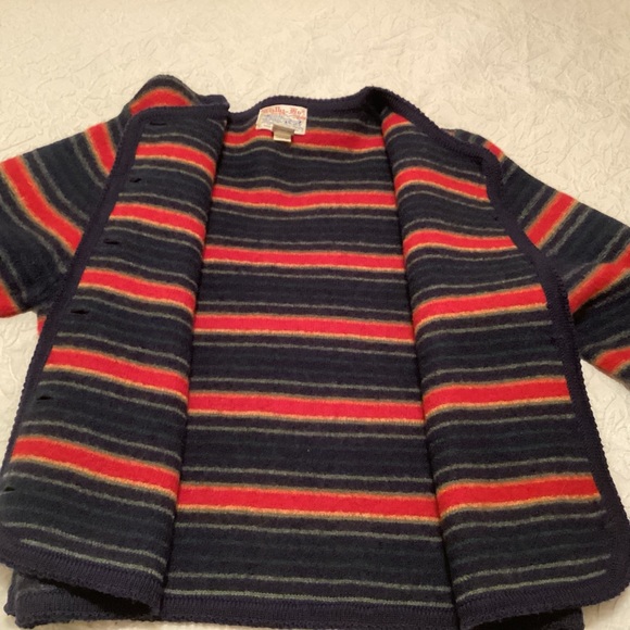 Vintage Tally Ho 100% wool button down cardigan Size L - Picture 7 of 8